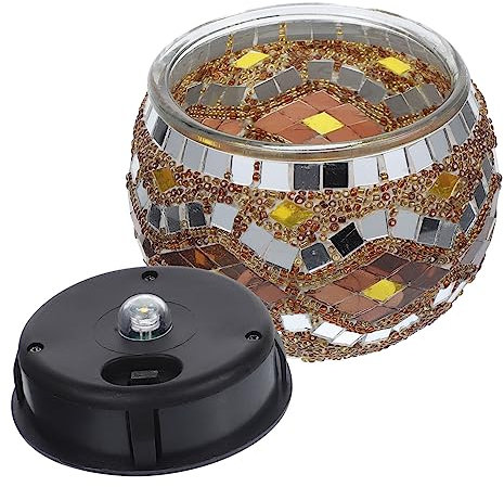 POPETPOP Solar Led Mosaiklampe Für Außenbereich Solarlampe Mit Wasserdichtem Design Garten Rasenlampe Für Dekoration