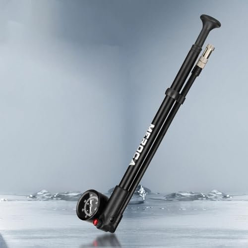 Pompa ammortizzatore per bici, pompa ad alta pressione ammortizzatore 300 PSI, pompa a forcella anteriore per bicicletta, ammortizzatore