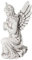 VINTORKY Engel Statue Aus Resin Praying Angel Figur Für Tischdekoration Skulpturale Kunst Für Zuhause Büro
