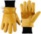 DLY Arbeitshandschuhe Winter,Leder Winter Arbeitshandschuhe,Winterarbeitshandschuhe Herren,Winddichte Thermo Arbeitshandschuhe für Fahren,Bau,Gerätebetrieb,Straßenmaschinen