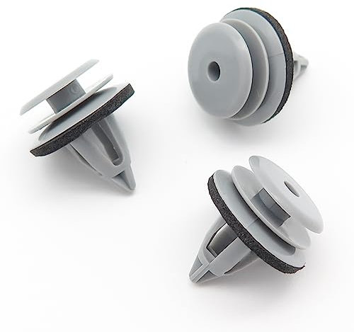 VVO Fasteners- Grapas de Plástica Grises. Para Panel de puerta trasera. Compatibile con BMW 3er, X5, X3, 5er, 6er, (10 pzas)