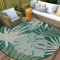 Homcomodar Round Outdoor Rug for Patio 240cm Reversible Mats Plastic Straw Rugs UV Resistant Camping Mat Waterproof Outdoor Patio Rug for Garden Yard Balcony Beach BBQ Picnic Deck