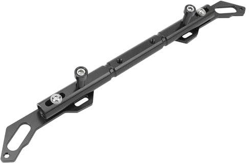 Motorrad-Kreuzgriff, CNC-Universal-Aluminiumlegierung, Stabiler, Verstellbarer Lenker, Balance-Griff, Verstärkungshebel, Ersatz für PC X 125 PC X 150 PC X 160 (Schwarz)