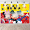 Minni Happy Birthday Backdrop, Photography Backdrop Photo Background, Happy Birthday Banner Party Supplies for Kids Party Decorations 5x3FT (J)