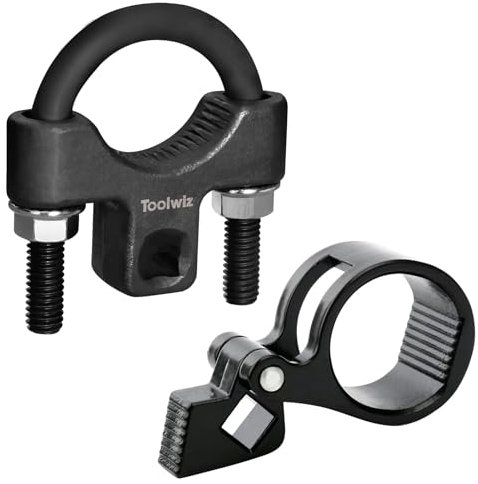 Toolwiz Werkzeug zum Entfernen der inneren Spurstange, 2 Stück, 3/8 Zoll Universalwerkzeug mit niedrigem Profil und Sechskantschlüssel-Entferner für innere Spurstangen, 27–42 mm Gabelschlüssel