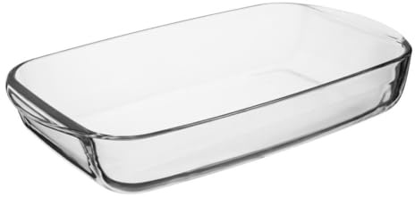 Vogue Glass Dish, 3.6 Ltr | Versatile kitchen dish transitions easily from food preparation to presentation, serving as a reliable tabletop bowl.