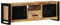 Iiaky 4013593 Mobile Porta TV 100x30x35 cm in Legno Massello di Mango Grezzo Montaggio Veloce Senza Utensili Toolless,Mobile TV per Televisore per Soggiorno,Moderno