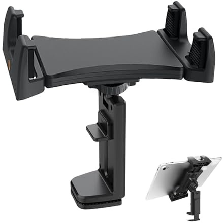 Generico Schreibtischständer für Telefone | Drehbarer Ständer für Tablets, Klapphandy und Tablet für Flugzeug, Video, Streaming, Schreibtisch, Wohnzimmer, Schlafzimmer, Nachttisch