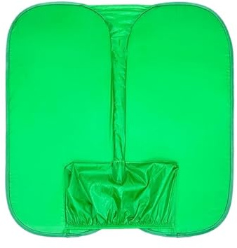 Pantalla Verde Streaming de Pantalla Verde for Silla, fotografía portátil, Hoja Fondo Que se Fija a Cualquier Resistente a Las Arrugas