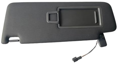 para Seat para Leon para Arona para Ibiza/ST 5G0857551 5G0857552 Parasol Interior Negro con Espejo JUNOOS(Izquierda)