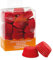 Decora, 0339637 Moules à Bonbons Rouge, Moules Pratiques pour Cuire, présenter et Offrir des Bonbons, Résistent jusqu'à 220 °, en Blister Pratique.