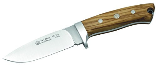 PUMA IP Jagdmesser LA Cabra mit Olivenholzschalen Jagd-/outdoormesser, blau, M