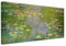 Bilderwelten Leinwandbild - Claude Monet - Grüne Seerosen Querformat 60 x 120 cm