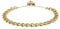 7MM Gold Heart Lock Bracelet - Adjustable Ladies Curb Padlock Bracelet - 8 Inches Elegant 18K Real Gold Plated Jewellery - Durable Luxury Accessory - Bling King London