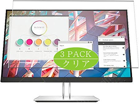 VacFun 3 Pezzi Pellicola Protettiva Compatibile con HP E24i G4 WUXGA 9VJ40AA 24 Display Monitor (Non Vetro Temperato) Protezioni Schermo Cover Custodia
