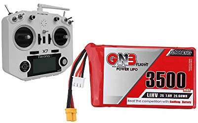 KINGDUO Gaoneng GNB 7.6V 3500mAh 2S HV Lipo Battery XT30 Plug for Frysky Taranis QX7 Transmitter TX Remote Control