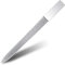 1 PCS Diamond Nail File Double Sided Metal Fingernail Manicure Files for Polish Nail, Removes Nail Ridges 5 Inches