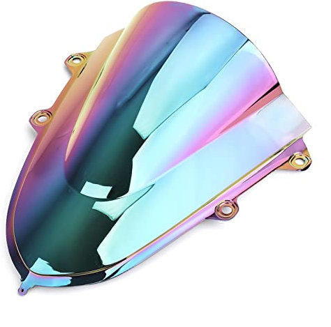 Windschutzscheibenabweiser für Motorräder Für Y&amaha Für YZF-R125 2019-2021 Motorrad Windschutzscheibe Windabweiser Double Bubble Motorrad Windschutzscheibe Spoiler Scheinwerfer Verkleidung (Color :