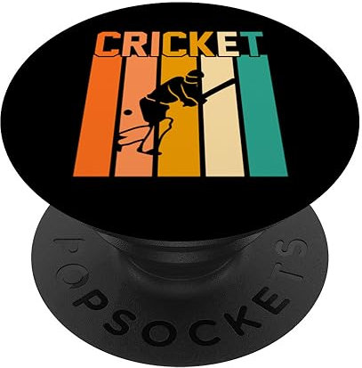 Cricket Cricketspieler PopSockets mit austauschbarem PopGrip