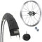 Vorderrad Felge 16 x 1,75 cm + durchgestrichene Abdeckung MTB 16 x 1,95 (50-305) + 16 Zoll Mountainbike Schlauch, Mountainbike Zubehör