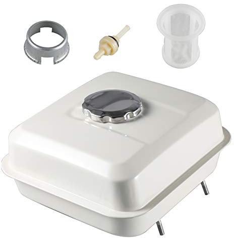 OQUGRHR Réservoir de carburant avec bouchon Filtre à carburant pour Honda GX140 GX160 GX200 5.5HP 6.5HP 168F 170F Moteur Générateur 17510-ZE1-030ZA