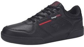 KangaROOS Unisex K-AC Rocky Sneaker, Jet Black/Mono, 45 EU