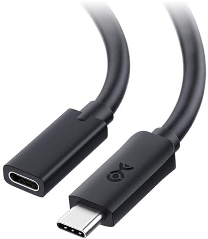 Cable Matters 20Gbps USB 4 Extension Cable 1m, True Reversible Design (USB C Extension Cable/USB C Extender/Type C Extension Cable)