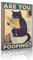 GOLRISEN Wanddeko Badezimmer Wanddekoration Bild Badezimmer Deko Toiletten Bilder Deko WC Wandbild Lustige Schwarze Katze Schild Blechschilder Bad Schwarz Poster wanddeko (“Are you pooping?”,30*20cm)