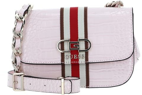 Borsa Guess a spalla/tracolla Nelka crossbody flap pale pink BS24GU135 CG930720 Media