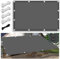 Sonnenschutz Balkon 3X6M Markisenstoffe Meterware im Viele Größe und Farben, Balkon Sonnenschutz inkl Befestigungsseile, UV-Schutz, Wetterfest für Garten Terrasse