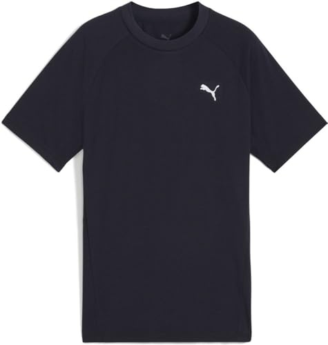 Puma Jungen Evostripe Tee B T-Shirts, New Navy, 140 EU