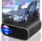 Proiettore WiFi Bluetooth 800ANSI Lumen, 4K Supportato, 1080P Full HD Videoproiettore 5G WiFi Bluetooth Home Cinema per HDMI/USB/AV/VGA/Laptop/Smartphone