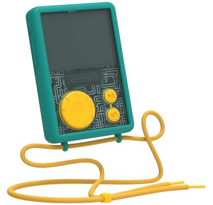 Lunii - FLAM - Coque Anti-Chocs Officielle Verte pour baladeur Audio interactif FLAM – boîte à Histoires pour Enfant dès 7 Ans - sans BPA