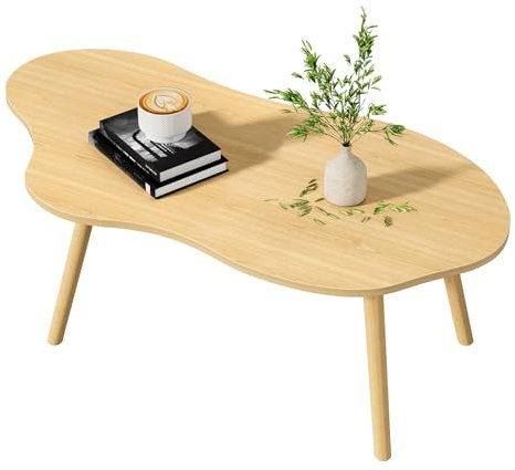 Washranp Kleiner Couchtisch, Wolken-Couchtisch, Mitte des Jahrhunderts, moderner Couchtisch, rustikaler Bauernhaus-Couchtisch, Wohnzimmer, zentraler Tisch, 120 cm