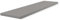 HausFux studioLINE MDF-Innenfensterbank nach Maß - 1,8 cm stark, melaminbeschichtet, mit ABS-Kante - Made in Germany - individueller Zuschnitt (Platin Grau, T x L | 25 x 180 cm)