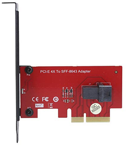 SFF-8643 to PCI-E 4X A Card for U.2 NVMe SSD with HD 36Pin Connector - High-Speed, and Easy Installation