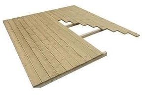 Gardy Shelter Plancher pour abri de Jardin 12m² en Bois Massif - Certifié FSC pour Abri à Outils et abri de Rangement Extérieur | Qualité supérieure