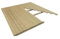 Gardy Shelter Plancher pour abri de Jardin 12m² en Bois Massif - Certifié FSC pour Abri à Outils et abri de Rangement Extérieur | Qualité supérieure