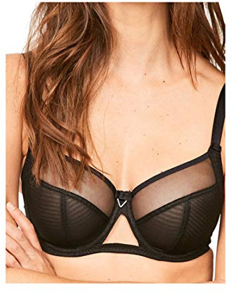 Curvy Kate Victory Side Support Balcony Bra Black 30GG