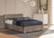 Comfy Living 3ft Single Crushed Velvet Storage Ottoman Bed Frame (Truffle)
