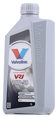 Valvoline Motoröl 20W-50 VR1 Racing Mineralöl Motor Öl ACEA A3/B3 ACEA A3/B4 API SL 1L