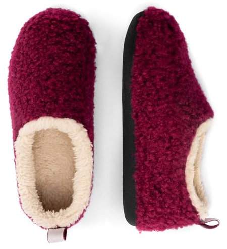 RockDove Damen Nomad Hausschuh mit Rückstellschaum, 39/40 EU, Rot