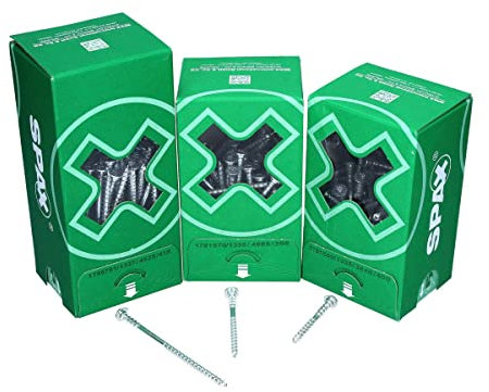 Vis de réglage, 6 x 160 mm, 100 pièces, tête plate, T-Star plus T30, vis de fixation, 4CUT, WIROX - 0161010600903