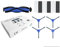 ARGOOD Recambios Accesorios Robot Aspirador Conga 1090 1099 1790 y 1990 .Kit de Repuestos de 1 Cepillo Principal 3 Filtros Hepa 4 Cepillos Laterales