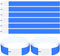 100 Stück Event Armbänder, Wasserdichtes Papier Einlassbänder mit Klebeverschluss, Securebänder Kontrollbänder Eintrittsbänder für Club Party Festival Wasserpark, 25 x 2 cm (Blau)