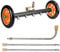 Water Broom for Pressure Washer, Dual-Function Undercarriage Cleaner 18 Inch Underbody Car Wash Water Broom 5 Pressure Washer Nozzles with 3 Pieces Extension Wand 4000 PSI (18 in-Orange)