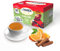 La Bevanda Del Re - Arancia e Cannella, 20 Tisane Cialde ESE Filtro Carta 44MM, Infusi, Thè Da 3,5G, 70G