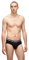 KARL LAGERFELD Herren Karl Lagerfeld Herren Kl Monogram Slip (X3), Schwarz/Weiß, L