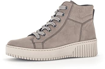 Gabor Damen Schnürstiefeletten, Frauen Schnürboots,Wechselfußbett,Best Fitting,Kurzstiefel,uebergangsschuhe,Fango (dust),38 EU / 5 UK