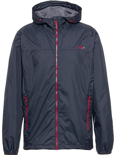 CMP Herren Regenjacke für Herren mit Kapuze regenjacke